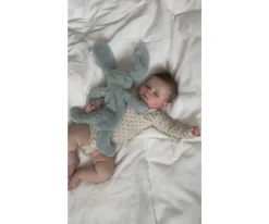 Conejito de Peluche Houston con Peso Azul Personalizable