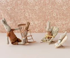 Conejo MY Bebé Rabbit Light Blue Check