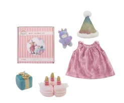 Conjunto Happy Birthday para Muñeco Dinkum