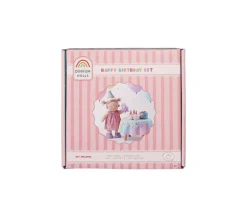 Conjunto Happy Birthday para Muñeco Dinkum