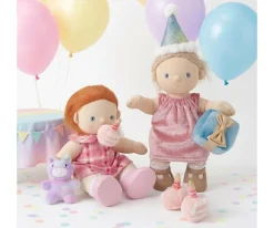 Conjunto Happy Birthday para Muñeco Dinkum