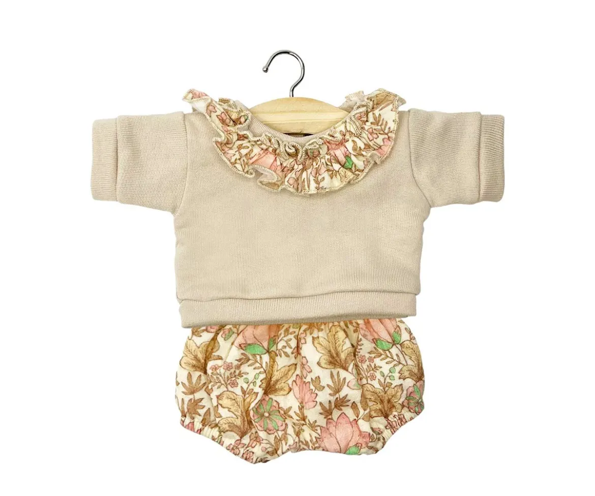 Conjunto Marion para Muñecas Babies con Top y Bloomer Indieene Rosée