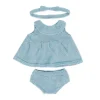 Conjunto Punto Vestido y Diadema 38 cm