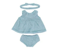 Conjunto Punto Vestido y Diadema 38 cm