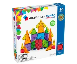 Construcción Magna-Tiles Combo microMAGS 46 piezas