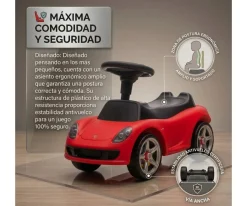 Correpasillos Porsche Rojo