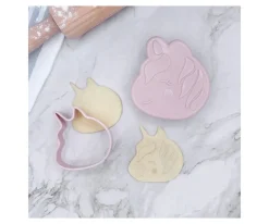 2 Cortadores Sándwich Unicorn + Cat