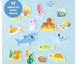 Crayones Bath Art Ocean Stories