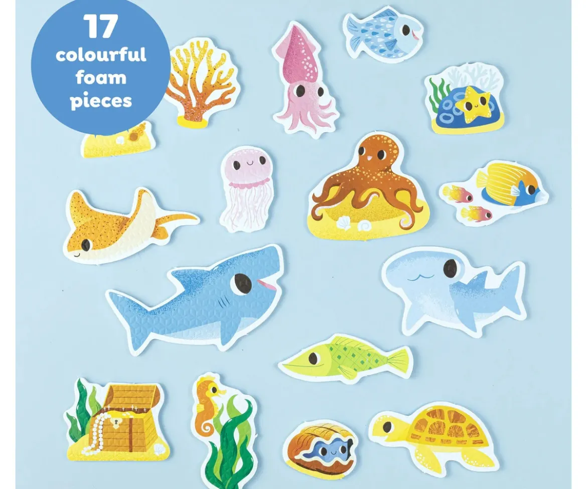 Crayones Bath Art Ocean Stories