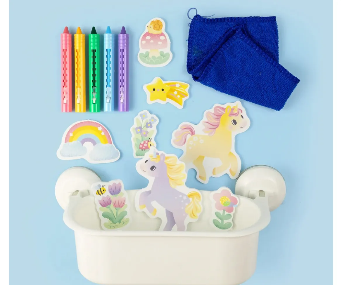 Crayones Bath Art Unicorn Tales