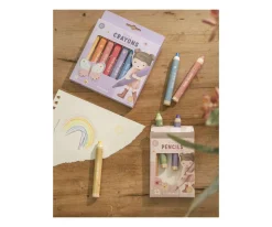Crayones de Cera Rosa
