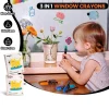 Crayones para Cristal, Azulejos y Papel 6 Colores