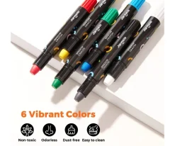 Crayones para Cristal, Azulejos y Papel 6 Colores