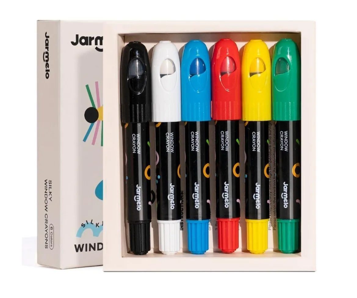 Crayones para Cristal, Azulejos y Papel 6 Colores