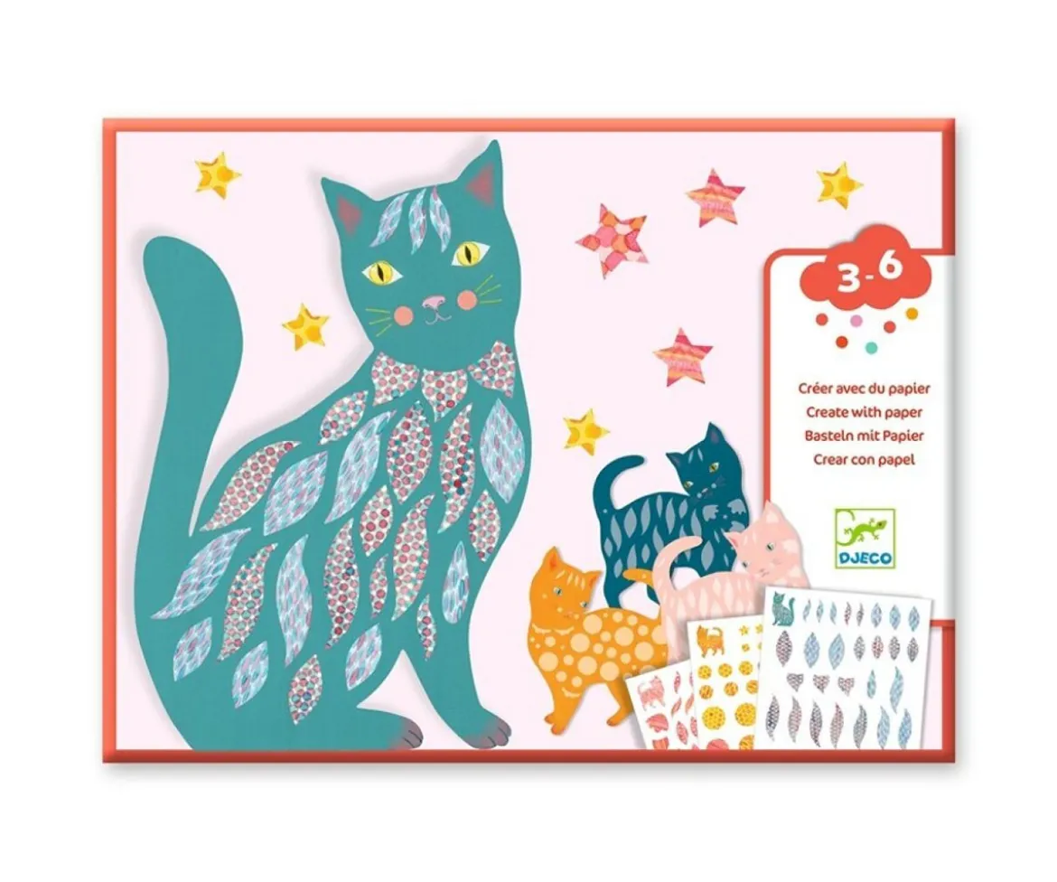 Crear con Papel "Los Gatitos De Elodie"
