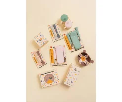 Cubiertos de Acero Inox con Funda Zoe Sea Green