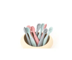 Cubiertos de Aprendizaje Grey