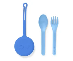 Cubiertos de Viaje con Funda Capri Blue