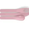 Cubiertos Pocket Biodegradables Blush