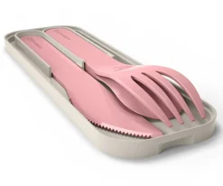 Cubiertos Pocket Biodegradables Blush
