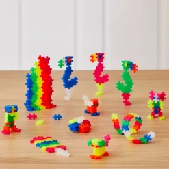 Cubo de piezas: Neon 600 pcs