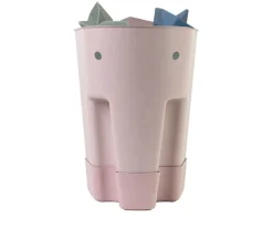 Cubo Organizador Juguetes de Baño Blush