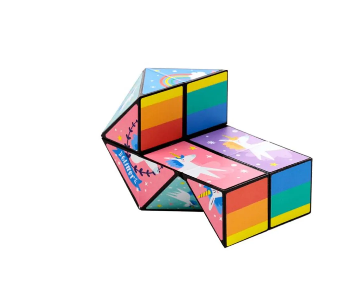 Cubo Puzzle Unicornio Mágico
