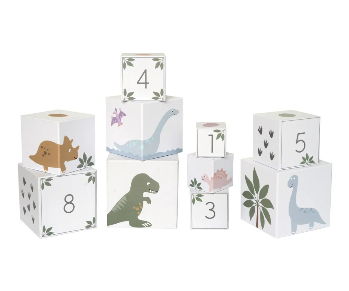 Cubos Apilables Dino 1-10