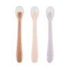 3 Cucharas de Silicona para Bebé Mrs. Cat