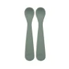 2 Cucharas Silicona Ash Green