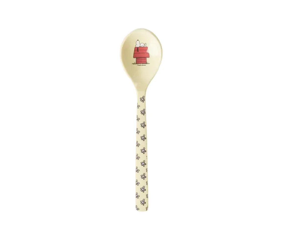 Cucharita Melamina Snoopy Cream
