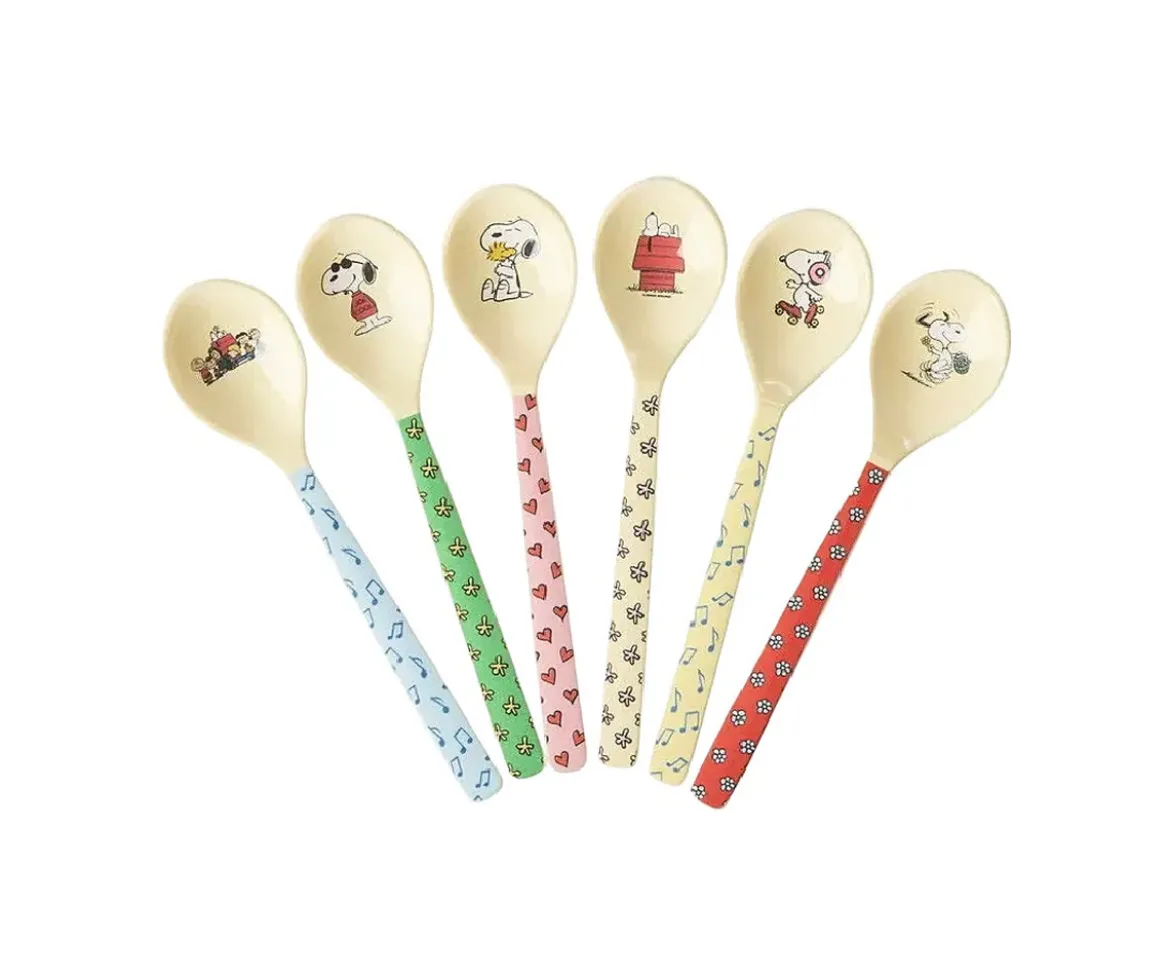 Cucharita Melamina Snoopy Cream