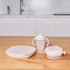 Cuenco de Silicona con Tapa Blush