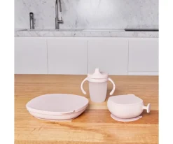 Cuenco de Silicona con Tapa Blush