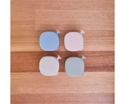 Cuenco de Silicona con Tapa Blush