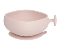 Cuenco de Silicona con Tapa Blush