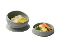 Cuenco de Silicona con Tapa y Ventosa Sage
