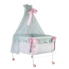 Cuna con Dosel para Muñecas Cloe