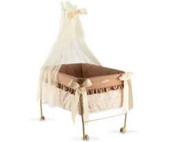 Cuna con Dosel para Muñecas Teresa