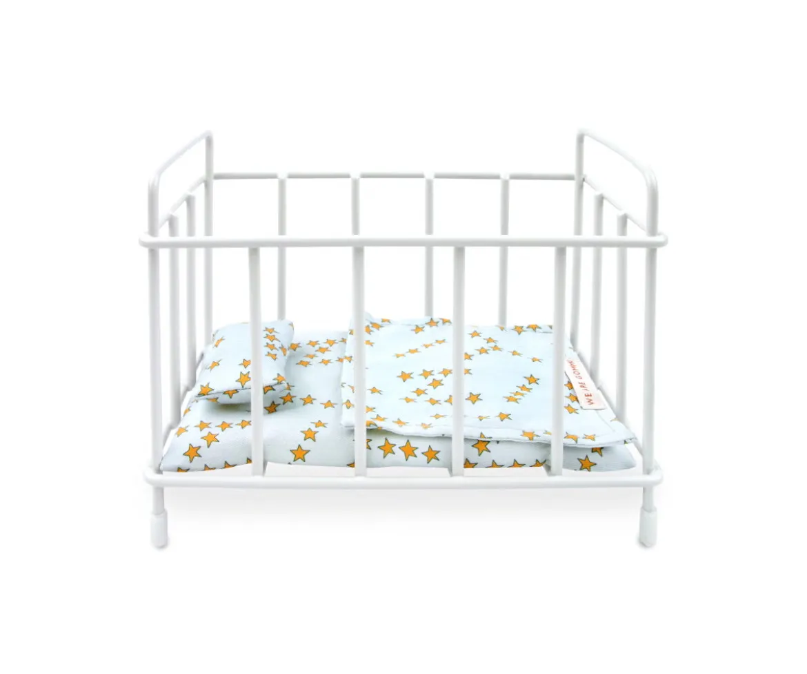 Cuna Gommu Pocket Stars Crib Grey