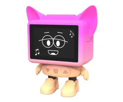 Despertador-Altavoz Dancing Clock Pink