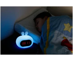 Despertador con Luz Nocturna Colores LED GIOrabbit