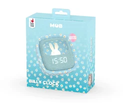 Despertador y Luz Nocturna Billy Light Blue Flower
