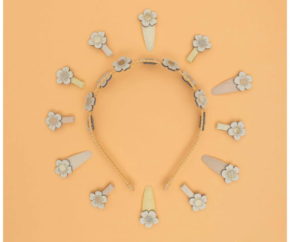 Diadema Doble Blossom Alice