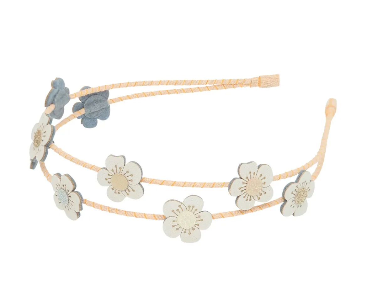 Diadema Doble Blossom Alice