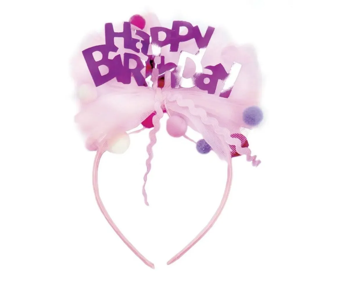 Diadema Happy Birthday