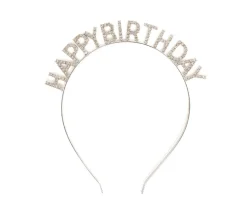 Diadema Happy Birthday Diamantes