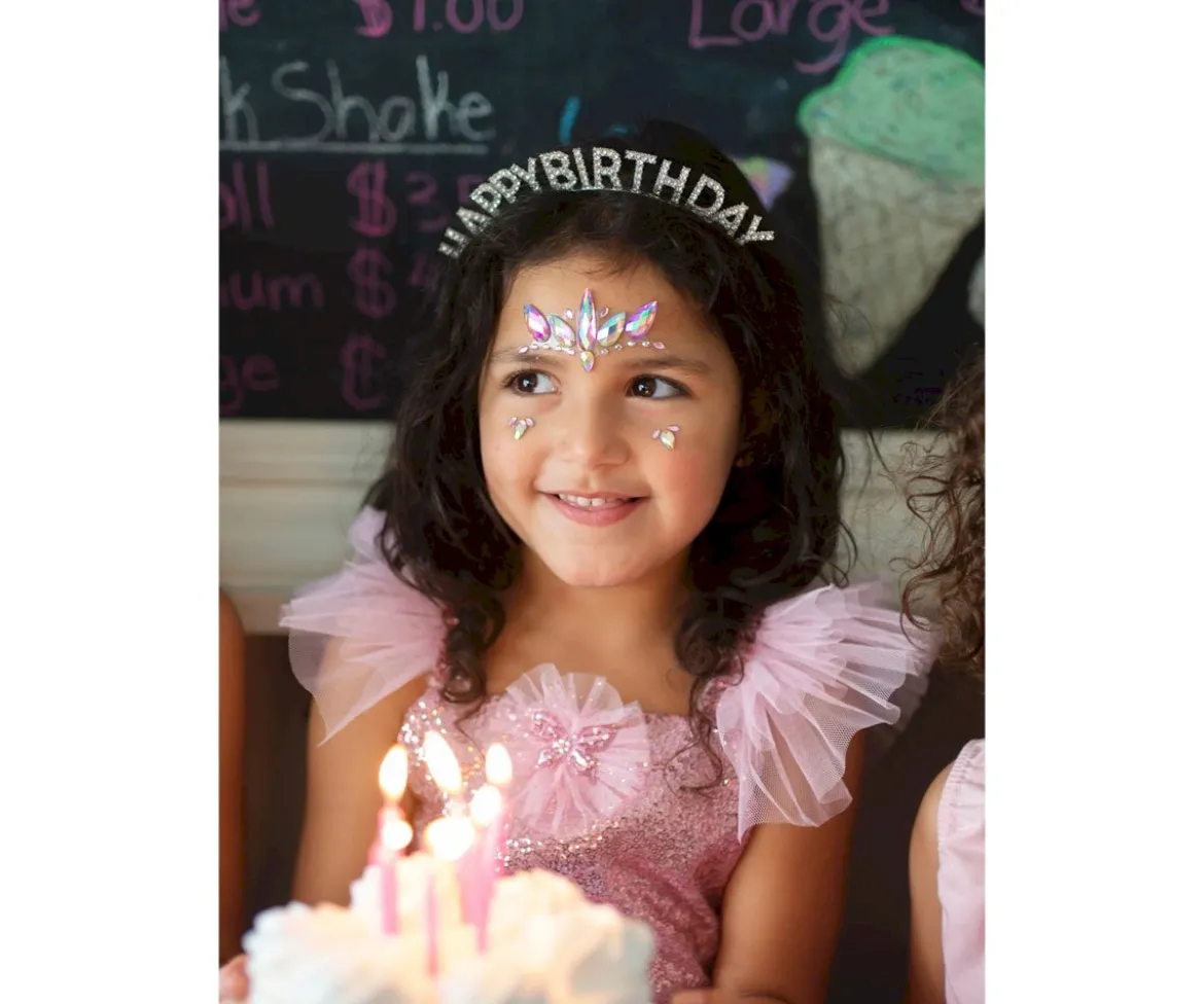 Diadema Happy Birthday Diamantes