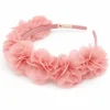 Diadema Tocado Floral Rosa