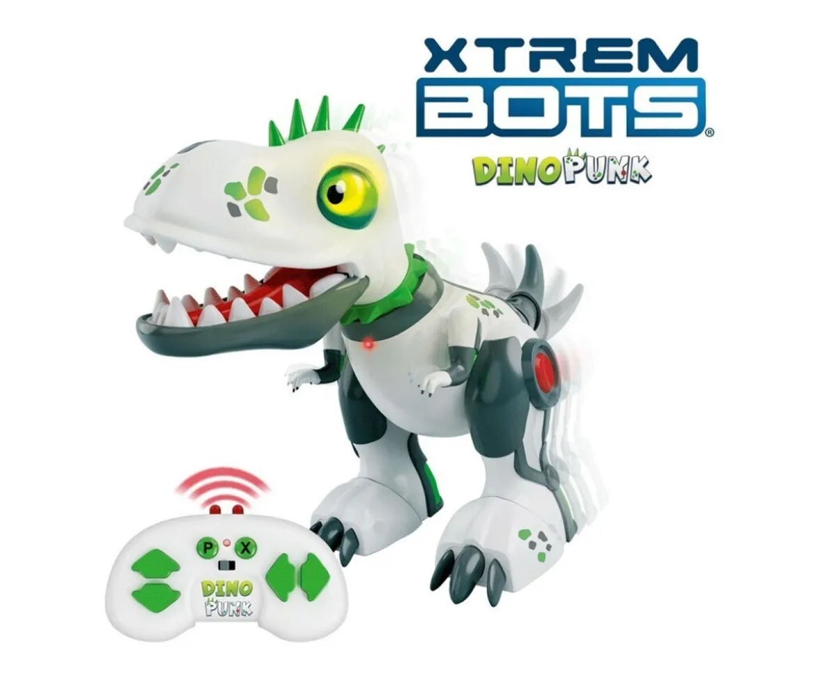 Dinosaurio Robótico Programable con Mando a Distancia Dinopuck